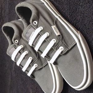 Boys Vans Canvas Low Tops - Size 1